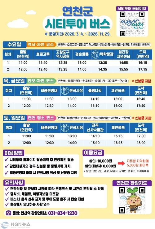 2. 연천군, 3월부터 시티투어 버스 재운행.jpg