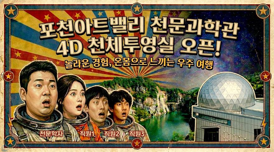 9-2 포천아트밸리 천문과학관, 4케이(K)·4디(D) 천체투영실 새단장(가로).jpg