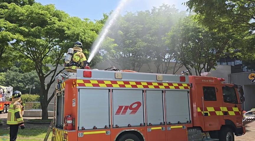 6.연천군시설관리공단, 어린이교통랜드 민관 합동 소방훈련 실시2.jpg