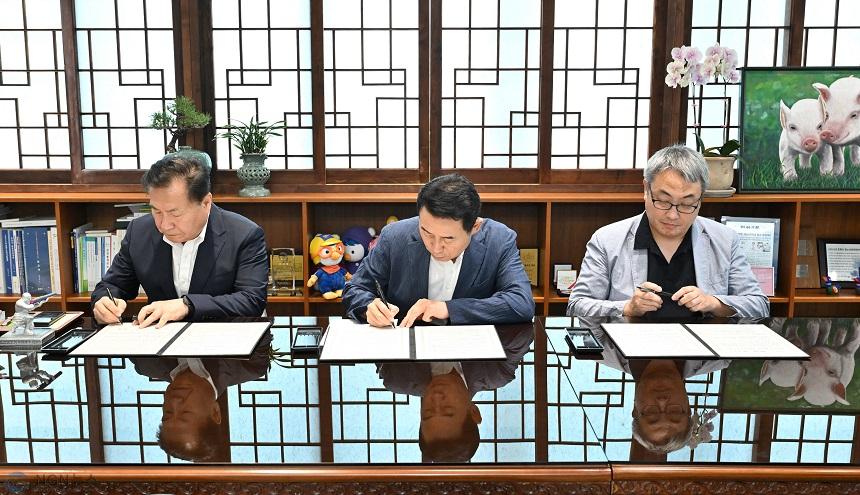 1-2 포천시, ㈜티엔젠·파인브이티와 ‘국방 정보통신기술(ICT) 융합보안’ 업무협약 체결.jpg