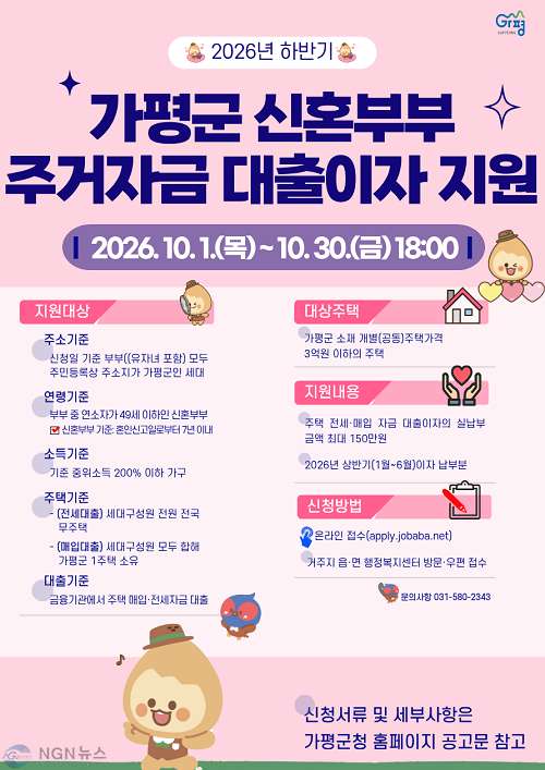 (나)가평군, 신혼부부 주거비 부담 덜어 준다.png