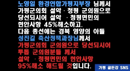 골든강의 '배설과 마타도어'