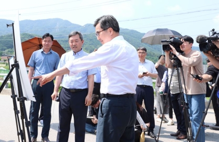경기도 대변인 브리핑 '서울~양평고속도로 현장 찾은 김동연 지사, “경기도, 특검에 선제적 협조할 것”'