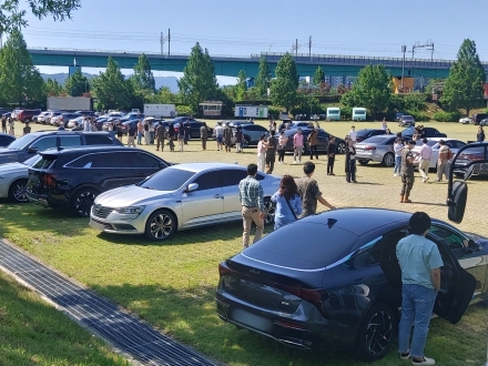 가평군 제3수송교육연대 면회 장소 자라섬 주차장으로 옮겨
