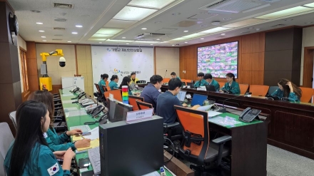 가평군, 호우예비특보 발효에 재난안전상황실 가동...피해 최소화 총력