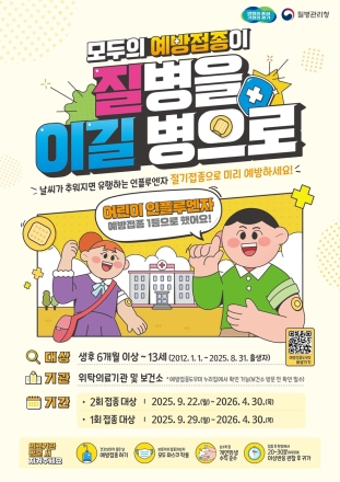 경기도, 겨울 대비 인플루엔자·코로나19 예방접종 시작