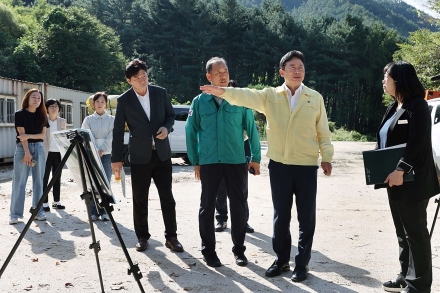 가평군, 생활밀착형 주요사업장 7곳 현장 점검