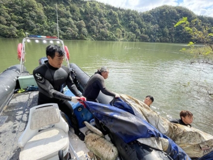 나라 지킨 영웅들, 이제는 환경 지킴이로,'특수임무유공자회 가평군지회' 자라섬 수중정화 활동