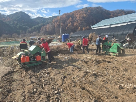 “사계절 가평을 지키는 파수꾼들”...산불·병충해·방역·영농부산물 파쇄까지