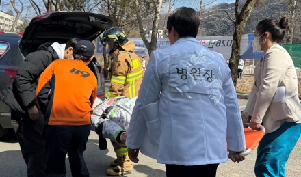 산림 많은 가평… 산불 대비 의료기관 대피 훈련