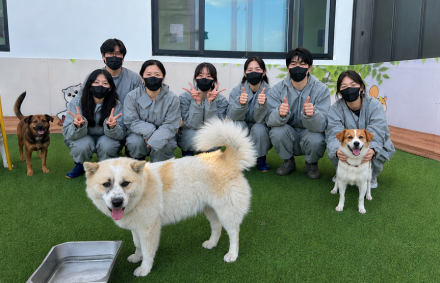 경상원, 4년째 이어온 유기동물 보호 봉사활동…임직원 참여형 사회공헌 활동