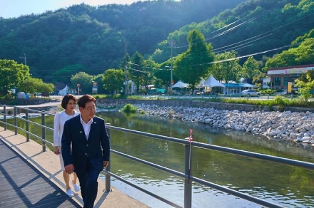 이재명 대통령, 부처님 오신 날 포천 백운계곡 방문