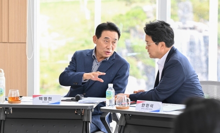 포천시 안민석 경기도교육감 당선인과 포천교육 미래 논의