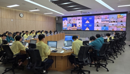 경기도, 예상강수량 증가로 오후 8시 재난안전대책본부 비상 2단계로 격상