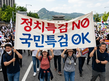 정치특검 NO,국민특검 OK