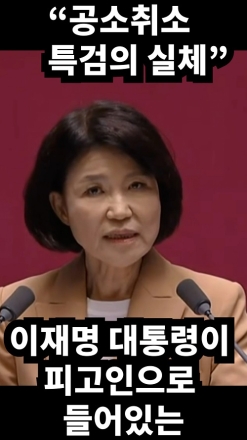 공소취소 특검 정리 "이재명 관련 사건 전부 포함"