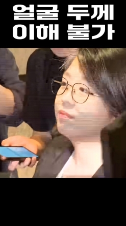 얼굴 두께 이해 불가