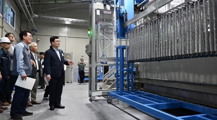 김원기 의정부시장, 용현산업단지 찾아 기업 현장 목소리 경청