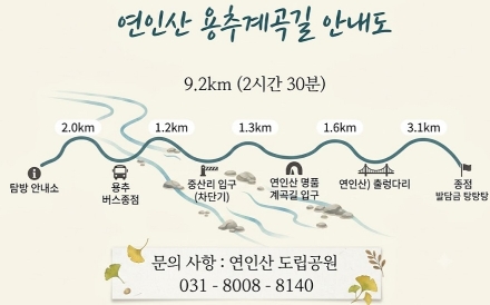 경기도, 수해 복구 마친 연인산 용추계곡 탐방로 11일 전 구간 개통