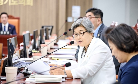 최순자 경기도의원,  “재정 어려워도 아동 발달 예산은 지켜야”