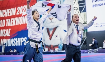 포천시청 태권도부 국가대표 장한솔 선수, 세계태권도품새선수권대회 금메달 획득