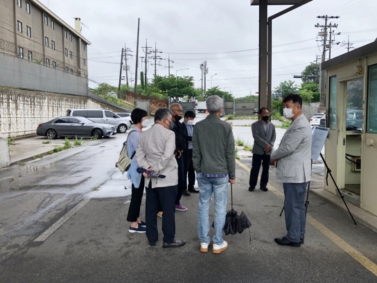 의정부 시민협치 인수위원회, 미군 공여지 캠프 레드클라우드 현장답사