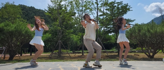 포천시, 비둘기낭서 더위 날려버리는 '지오파크 버스킹' 펼쳐