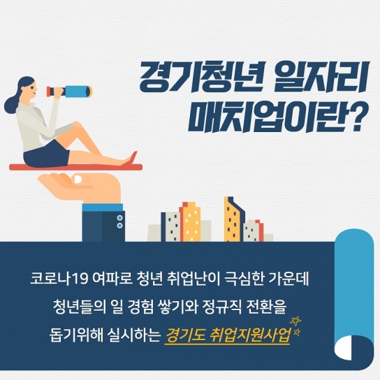 경기청년 일자리 매치업 3차 청년 구직자 모집