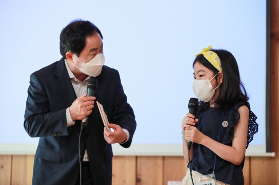 주광덕 남양주시장, 「남양주 영화제작 꿈의학교」 초청 강연