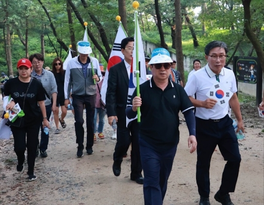 광복절 제78주년 기념식 및 제27회 평화통일기원 시민걷기대회 성료