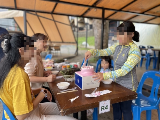 남양주시 더드림핑, 마석그룹홈에 힐링체험 제공