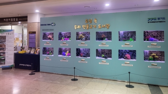 포천시 중앙도서관,‘도심 속 민물고기 이동도서관’운영