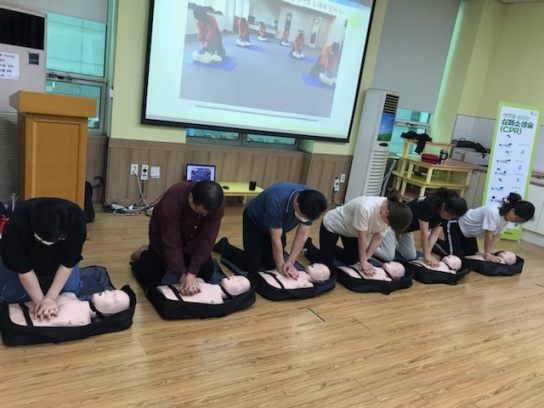 구리시, 2023년 심폐소생술 등 응급처치 교육 운영 성료