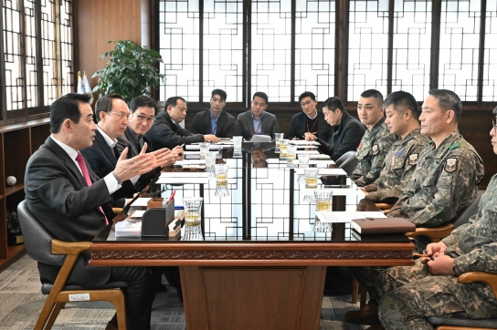 포천시, 첨단국방드론 방위산업 육성을 위한 드론작전사령부와 상생협력 방안 논의
