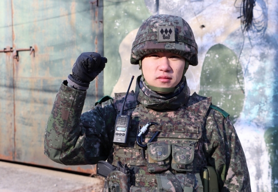 “전역 전 마지막 훈련, 전우들과 끝까지 함께”