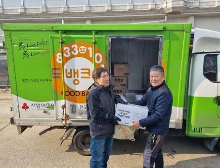연천푸드뱅크, 이마트‘신선한 식탁’친환경 농산물꾸러미 배분