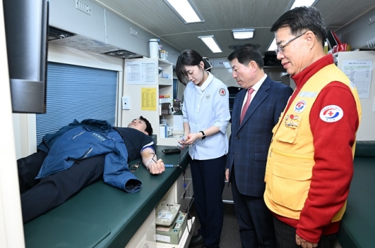 구리시, 「공직자와 시민이 함께하는 행복나눔 헌혈 행사」 실시