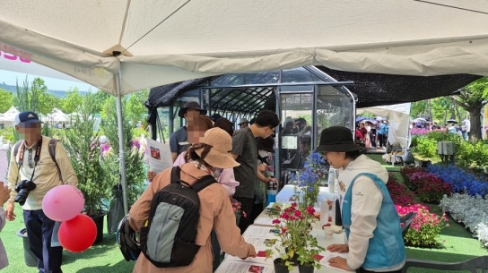 구리시, 꽃 나눔을 통한 정원문화 확산에 기여