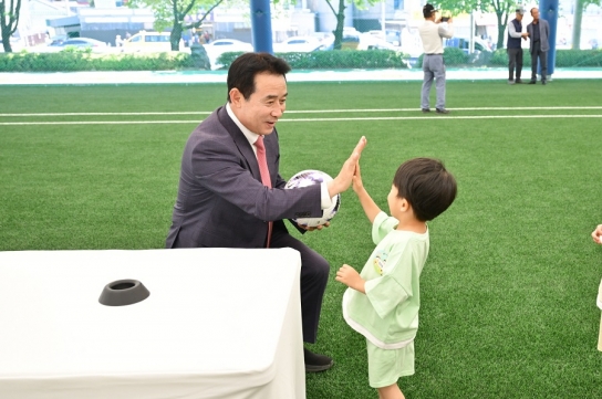 포천시, 포천체육공원 리모델링 사업 준공식 개최