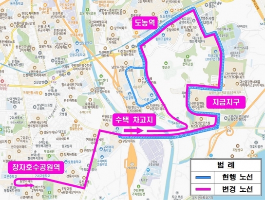 남양주시, 38번 버스 장자호수공원역으로 노선연장
