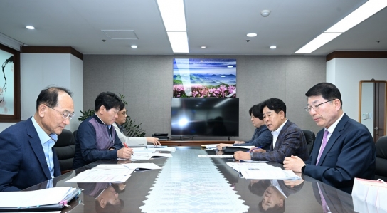 백경현 구리시장, 이성해 국가철도공단 이사장과 면담
