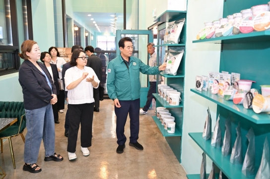 백영현 포천시장, 기업현장방문 백(白)투더컴퍼니 진행