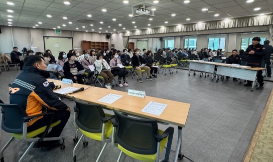 연천군보건의료원, 연천소방서와 합동 소방훈련