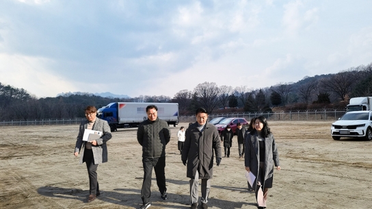 의정부시, 대형차량 임시주차장 2개소 230면 운영 개시