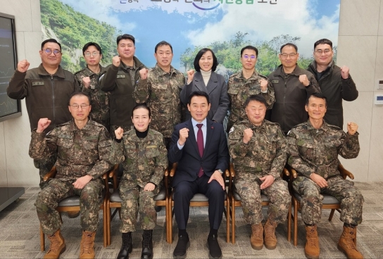 백영현 포천시장, 예비군 지휘관과 안보협력 소통 간담회 개최