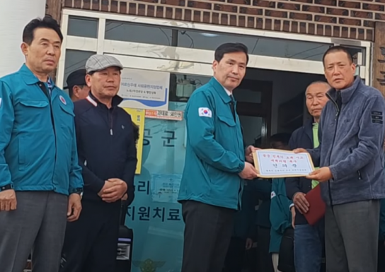 전투기 오폭사고 규탄 포천시민연대, 김선호 대행에 '건의문'전달