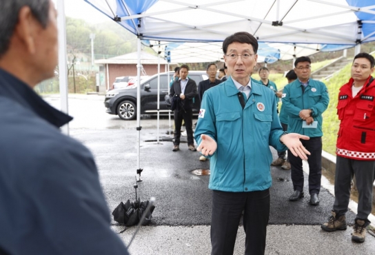 김성중 경기도 행정1부지사,22일 포천·파주 찾아 오폭사고·산불 등 민생 안전 점검