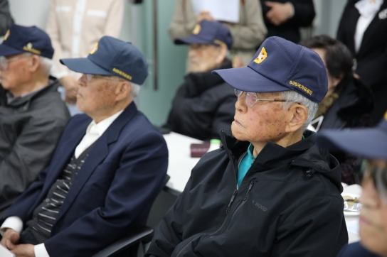 HWPL 글로벌 11지부 ‘통일로ON, 6.25 참전용사 생신 잔치’