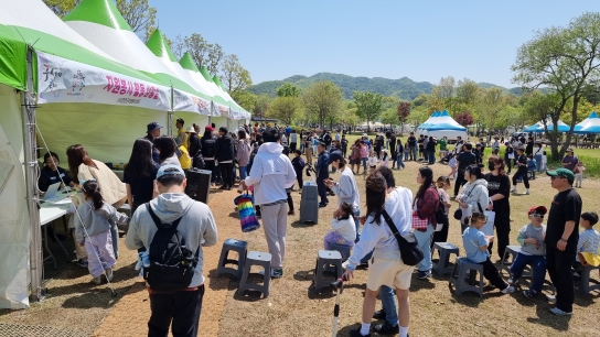 연천군자원봉사센터, 제32회 연천 구석기축제 자원봉사 운영