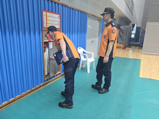 가평소방서, 제21대 대통령 선거 대비 투․개표소 현장안전지도
